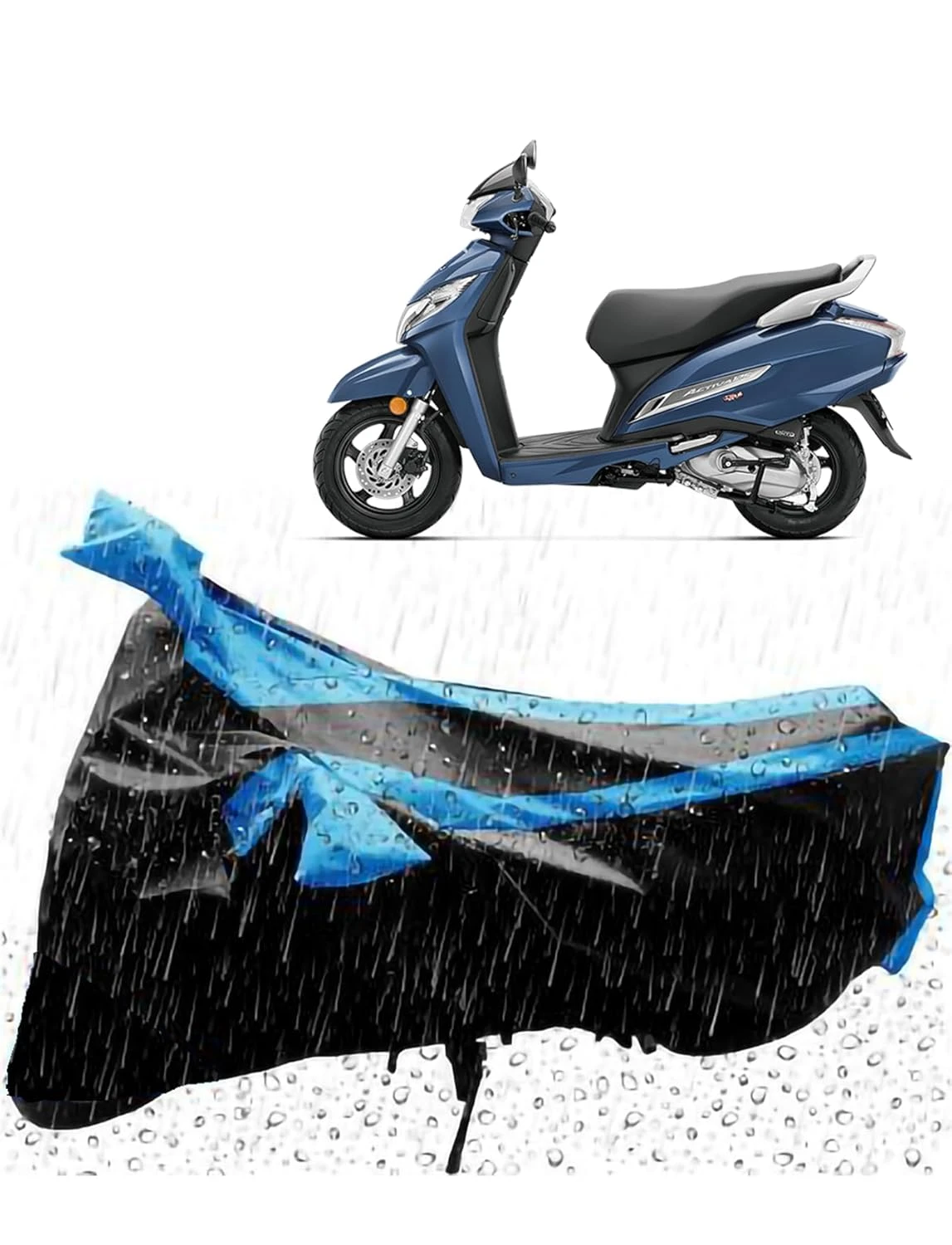 Scooty Cover for Honda Activa 125/6G - Water Resistant Bike Body Cover