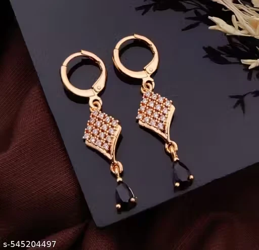 CZ Demi-Fine Bird Earrings
