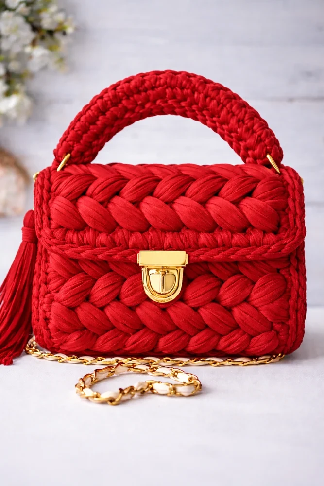 Premium Crochet Handbag for Women Bulk Order