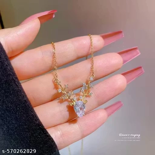 Korean Gold Plated Chain For Girls