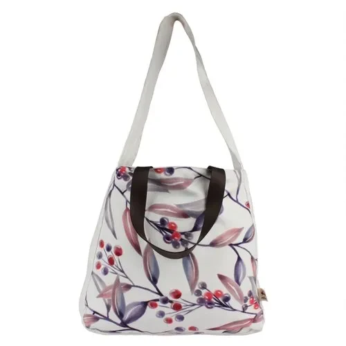 Plain Canvas Fashion Tote Bag