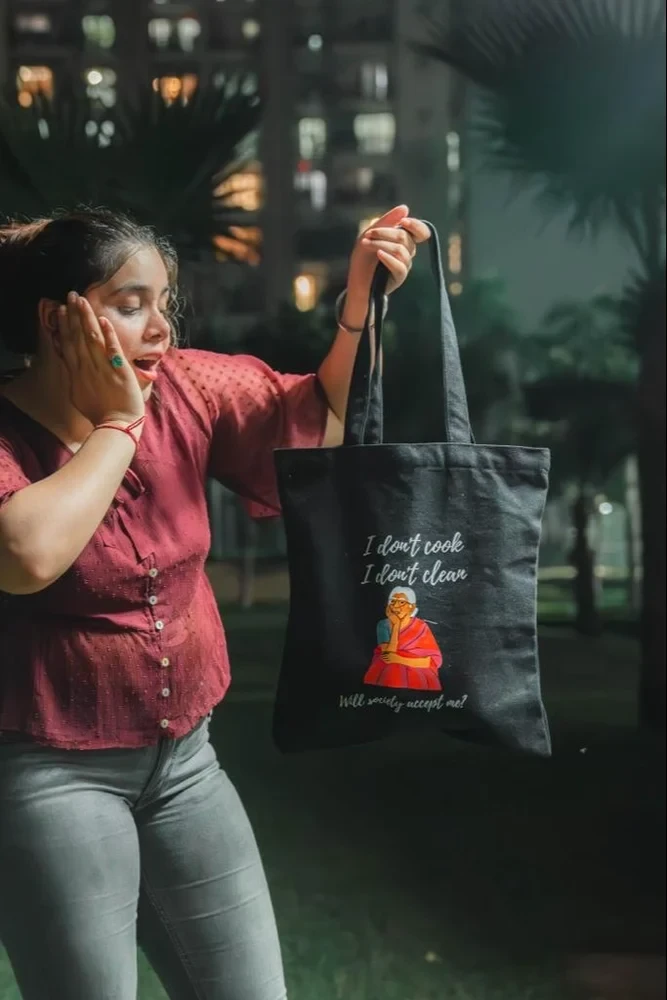 Printed Fashion Tote Bag