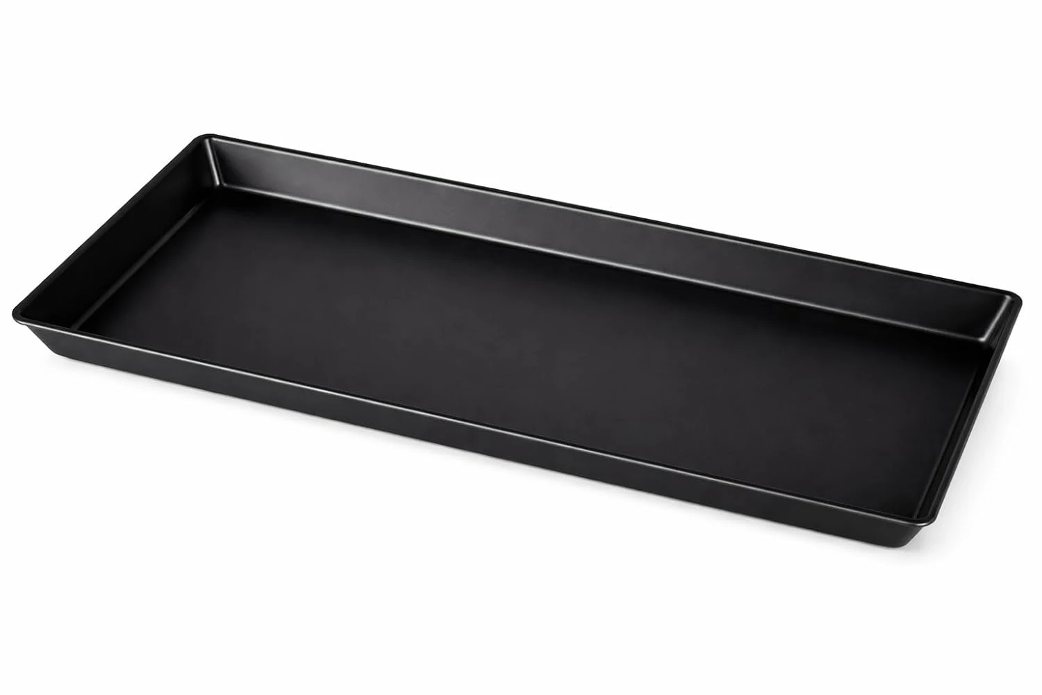 Inverter Battery Tray for Tall Tubular Battery (Black) – Rectangular Acid Spill Protection Stand, Heavy Duty Multipurpose Base for Plant Pots, Gardening, Water Drip & Floor Protection
