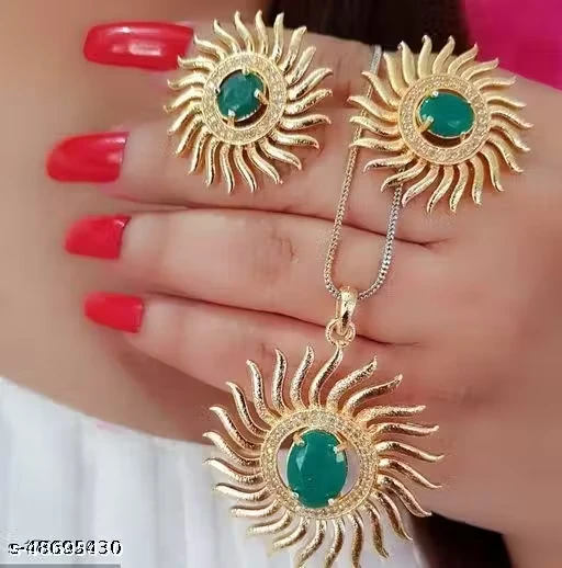 Classy AD Women's Jewellery Set