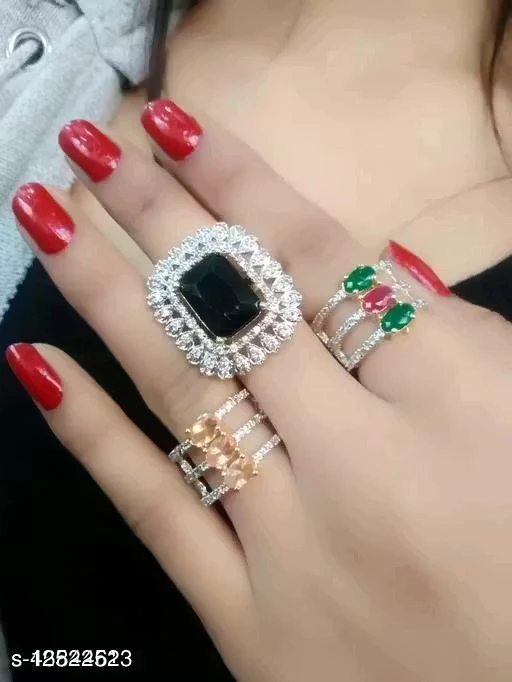 ✨ Twinkling Graceful Rings for Women ✨