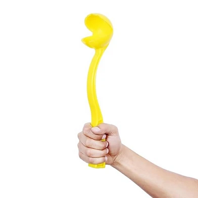 Cricket Side Arm Ball Thrower | Bowling Machine | Leather Ball Thrower (Yellow)