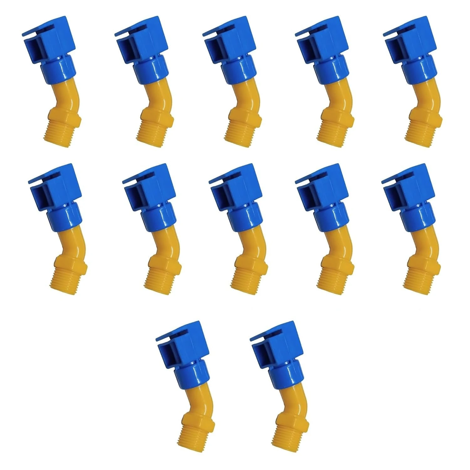 Solar Panel Cleaning Sprinkler Shower – 1/2 Inch Standard Size, High-Pressure Nozzle, Durable & Efficient Water Spray for Optimal Solar Panel Cleaning (pack of 12)