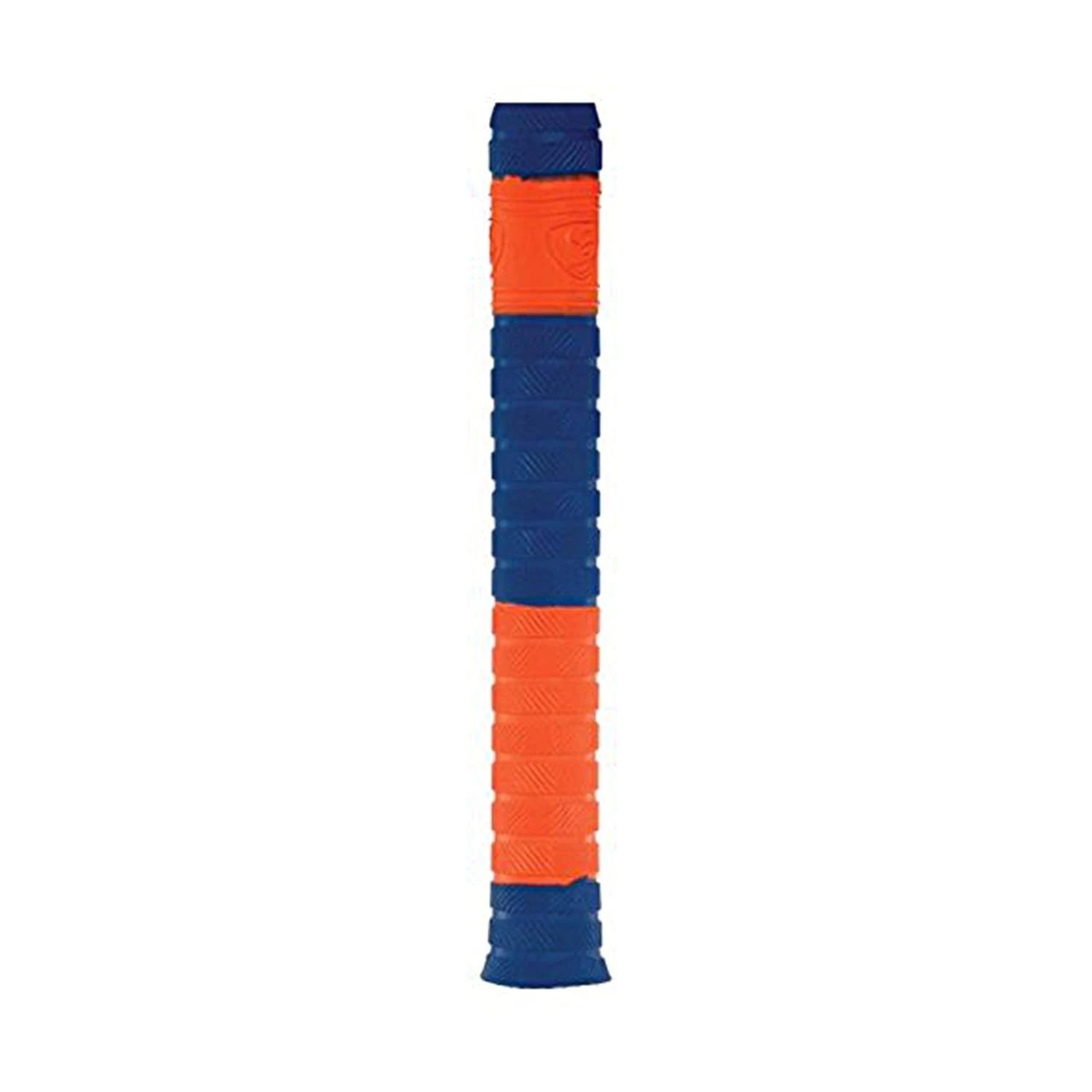 Bat Grip | Orange blue | Textured | Men & Boys | Soft Feel | Shock Absorption | Single Grip | Improved