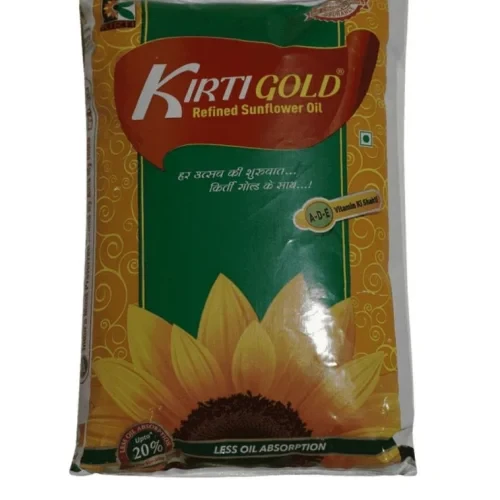 Kirti Gold Refined Sunflower Oil for Cooking