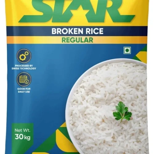 Star 555 Regular Broken Rice Sona Masoori Steam 30 Kg