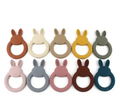 Bunny Baby Silicone Teether