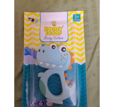 Dinosaur Baby Silicon Teether
