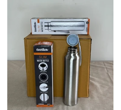 500ml Slim Stainless Steel Water Bottle Pack of 1