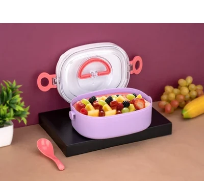 Plastic Lunch Box Pack of 1