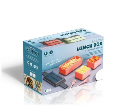 Kids Plastic Lunch Box Pack of 1