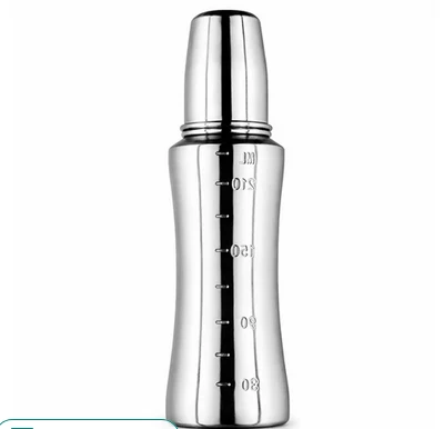 240 mL Stainless Steel Feeding Bottle Pack of 1