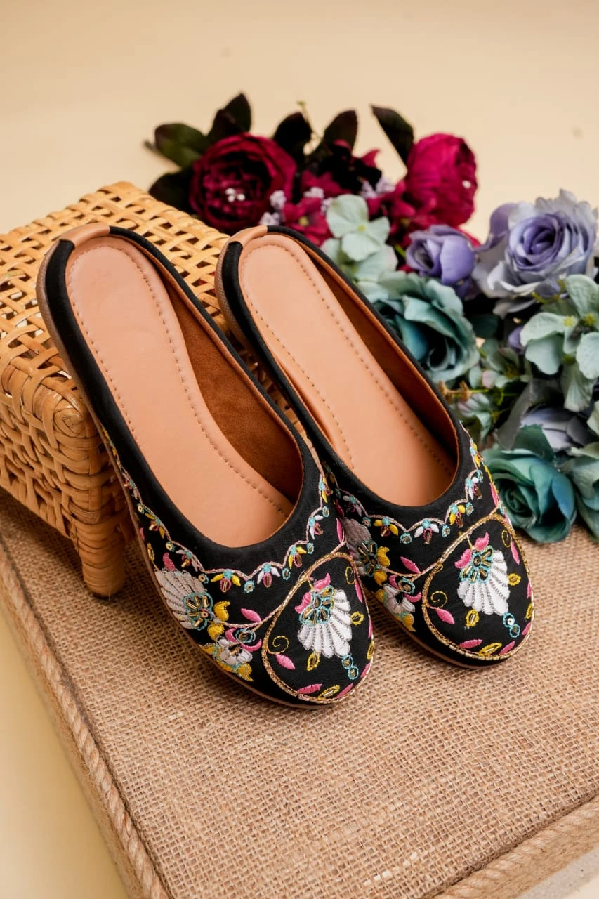 Women Stylish Ethnic Fancy Heel Sandal | Sandal For Women |Heel Sandal For Party & Marriage | Women Footwear