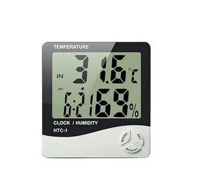 Digital Temperature Humidity Room Thermometer Pack of 1