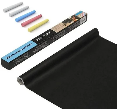 Black Board Wall Sticker Removable Pack of 1