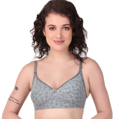 Cariee Women's Cotton Non-Padded T-Shirt Bra Size 32B