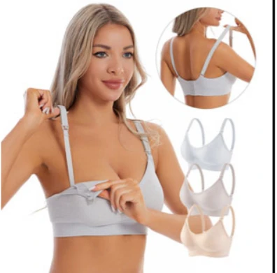 Nursing Bras for Breastfeeding, YN21 Seamless Ultra Comfort Maternity Bra, Natural Shape, Pregnancy Sleep Bralette  Size 32