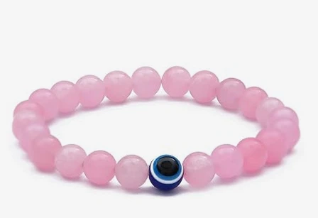 Ultimate Love Attraction Bracelet | Rose quartz bracelet for women | Certificate of Authenticity | Beautifully Crafted with Healing Crystals | Valentine Gift for Girlfriend & Boyfriend
