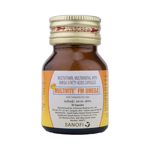 Multivite FM Omega - Bottle of 30 Capsules