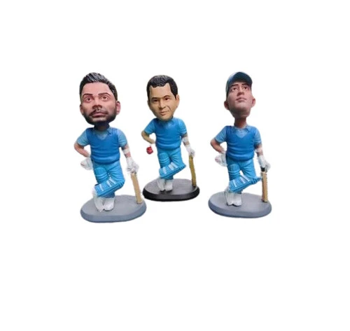 Indian Cricketers Bobblehead Action Figure Pack of 3