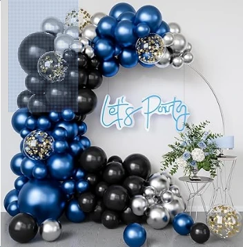 Flyloons 25 pcs Golden Metallic Chrome Balloons for Birthday Decoration items celebration Anniversary Girls Boys Men Women