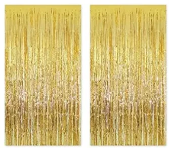 Flyloons 25 pcs Golden Metallic Chrome Balloons for Birthday Decoration items celebration Anniversary Girls Boys Men Women