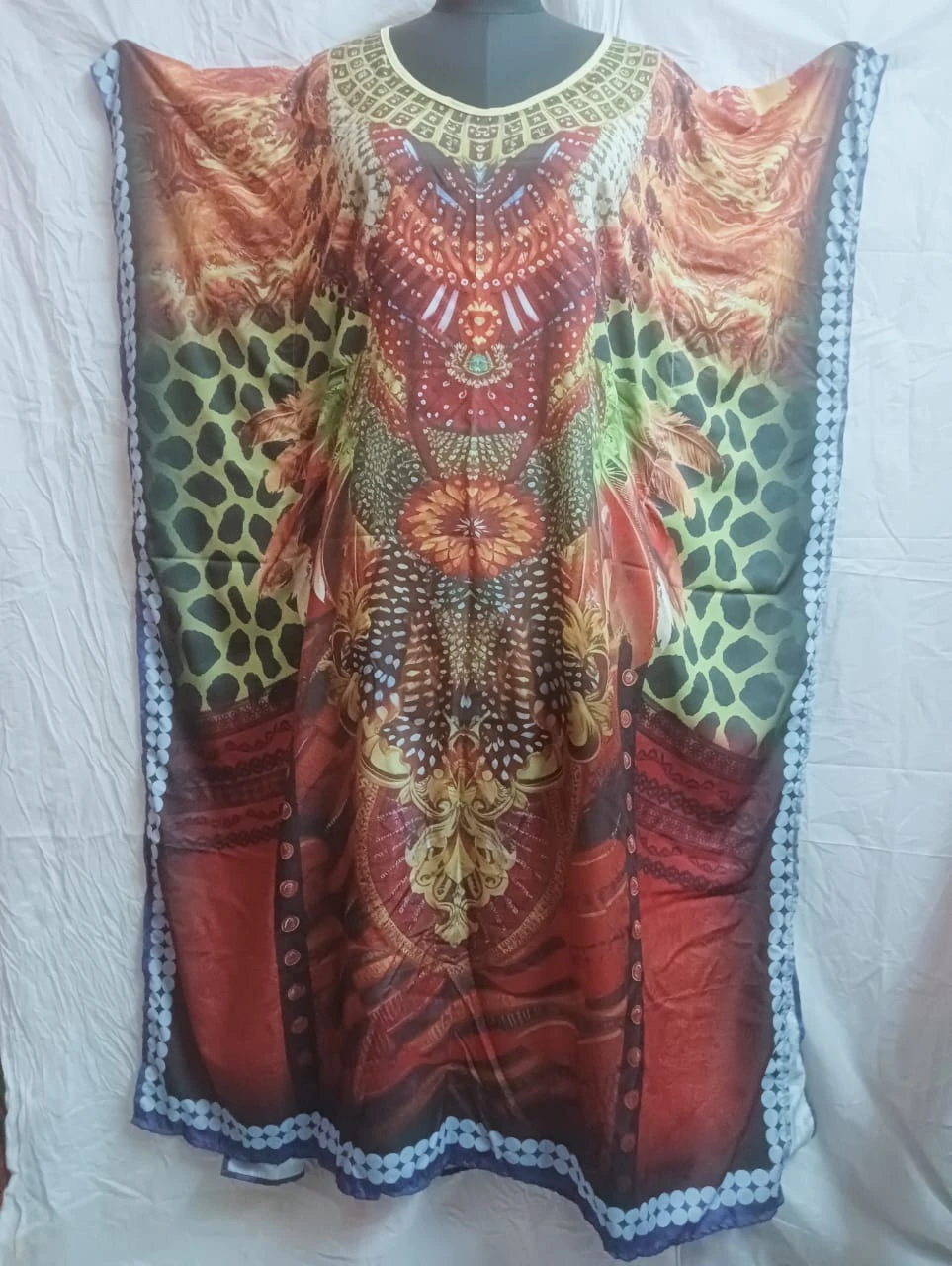 Women's Digital Print Kaftan