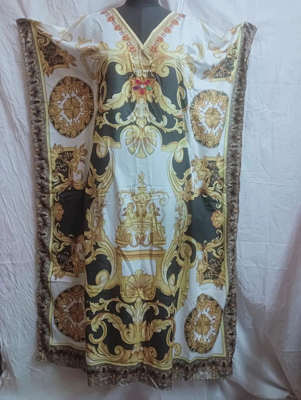Women's Printed Kaftan Dress