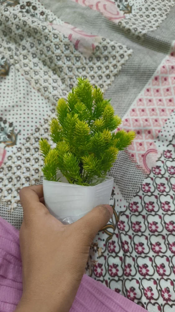 Artificial flowers, Plant with Pot